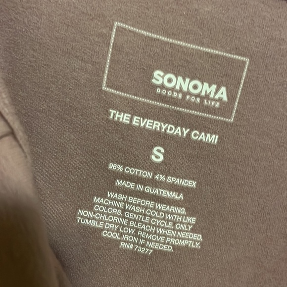 Sonoma The Everyday Cami Medium Purple Size Small - Picture 3 of 5